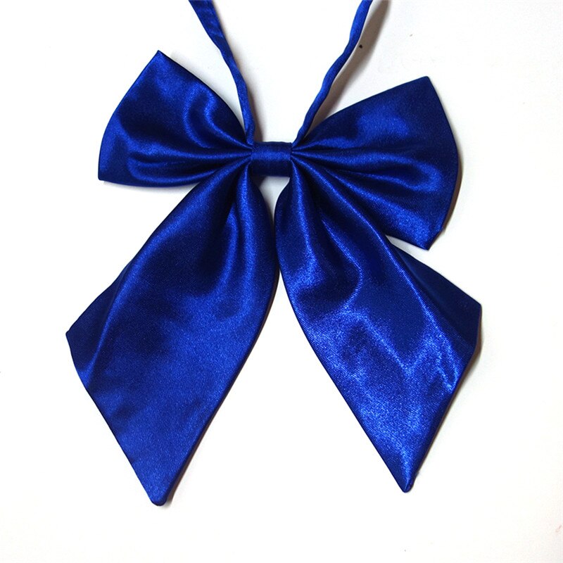 Damska muszka czerwony motyl kobiety krawat czarny węzeł szyi nosić wstążki krawaty dla kobiet dziewczyna student hotel urzędnik kelnerka: królewski niebieski