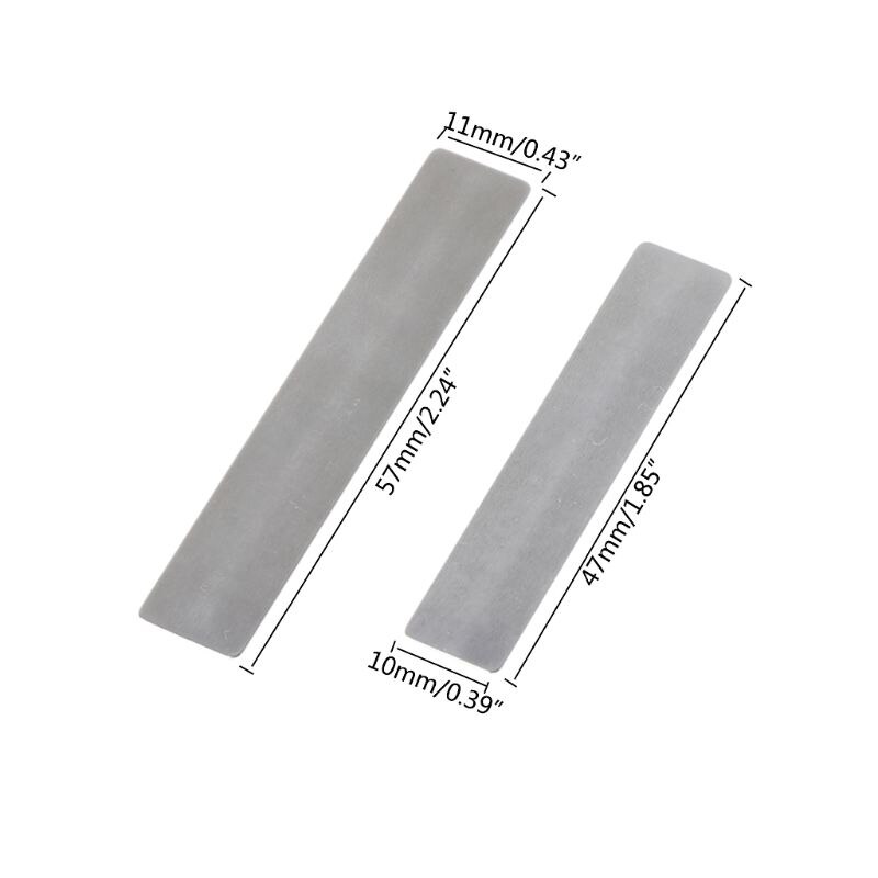 10pcs / Lot for Piston Compressor Valve Valve Plate 11*57mm Shrapnel Gasket Air Compressor Spare Paper L69A