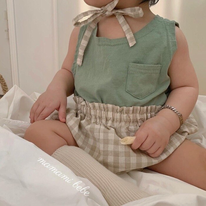 Zomer Kindje Puur Katoen Vest Baby Jongens Meisjes Eenvoudige Ademend Mouwloos T-shirt Kids Tops