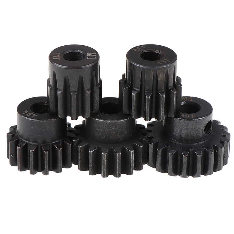 1pc m1 5mm 11t 13t 15t 17t 19t- pin motor utstyr combo sett til 1/8 rc bil motor