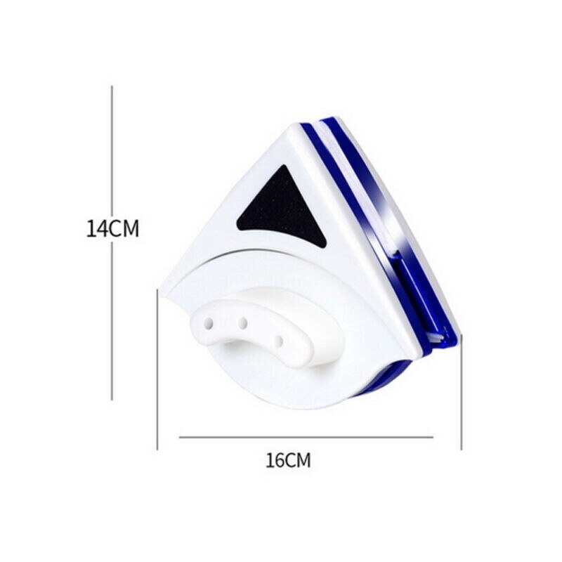 Magnetic Window Cleaner Wiper Double Side Magnetic Glass Brush Washing Tool