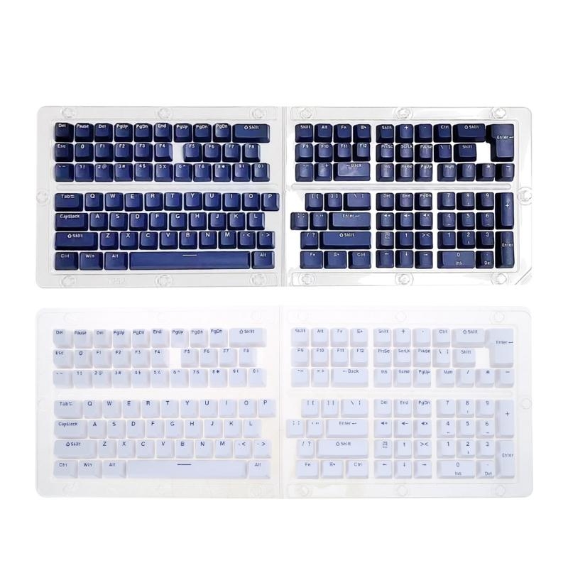 F68C 132-klawisz dwukolorowy proces stylowy zestaw Keycap Profil OEM Keycaps dla klawiatury mechanicznej bez zwrotu