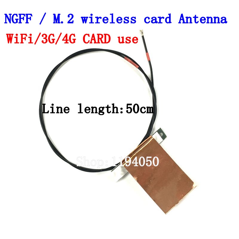 1pcs Internal Antennas 50cm inches IPEX MHF4 2. 4/5G wifi antennas for BCM94352Z Intel 8260 7265 7260 3160 AC NGFF M.2 card