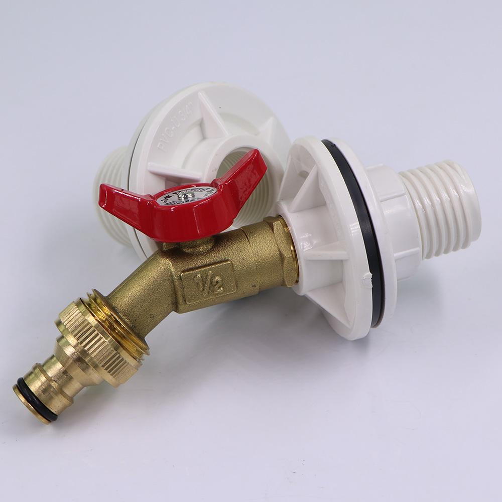 1/2" 3/4" 1" Water Tank Joint 304 Stainless Steel Filter Female Thread Seal Washer Garden Irrigation Aquarium Fish Tank Adapter