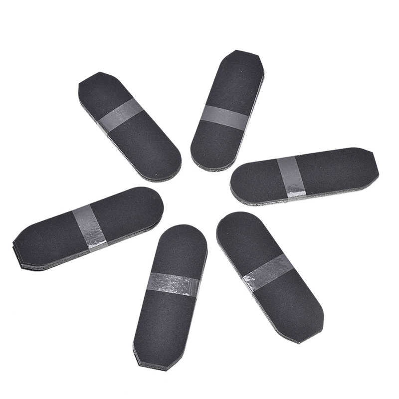 60 Stks/pak Zelfklevende Schuurpapier Voet Grit Bestand Schuren Doek Pedicure Voetverzorging Vervanging Voor Voetrasp