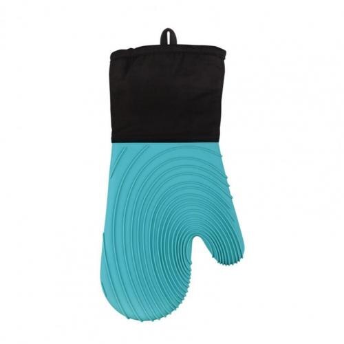 Gant de alimentaire, bonne Performance d'isolation, gants de cuisson flexibles en Silicone pour la cuisine à domicile, fournitures de pâtisserie, 1 pièce: green