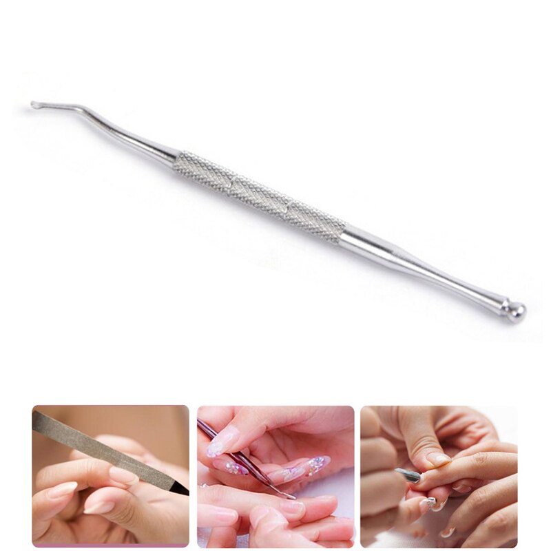 Nagelriem Pusher Gereedschappen Dode Huid Cuticula Remover Cleaner Manicure Nail Art Gereedschap Set Rvs Toe Nail Trimmer Cutter