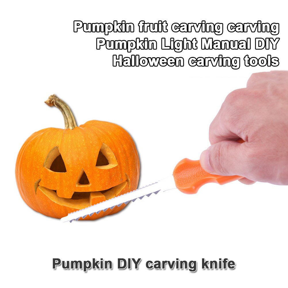 5/14 stk. værktøjssæt til græskarudskæring let udskæring, skulptur, halloween-værktøj, tilbehør wwo 66