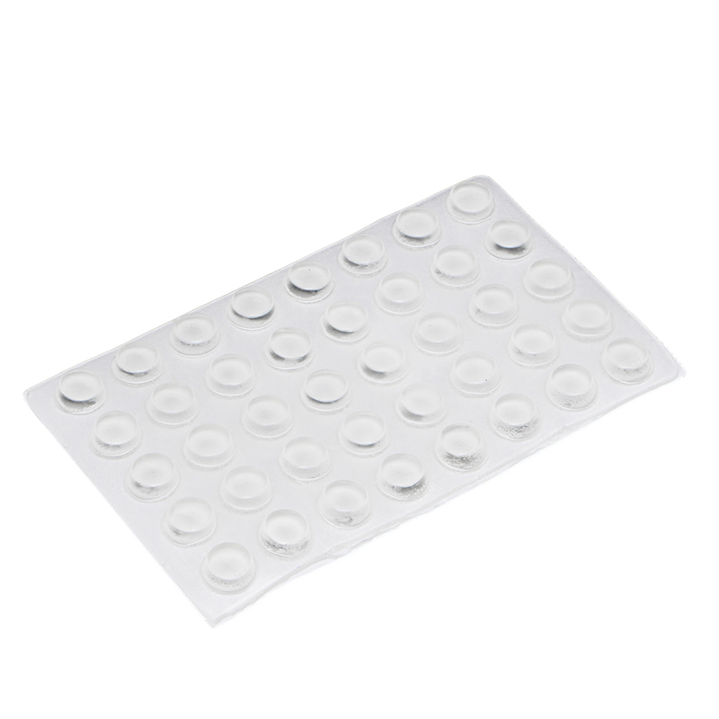 40 selvklæbende silikone gummi kabinet dørpude kofanger stop spjæld pude