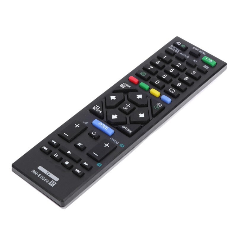 Mando a distancia RM-ED054 para Sony LCD TV KDL-32R420A KDL-40R470A TV ABS negro