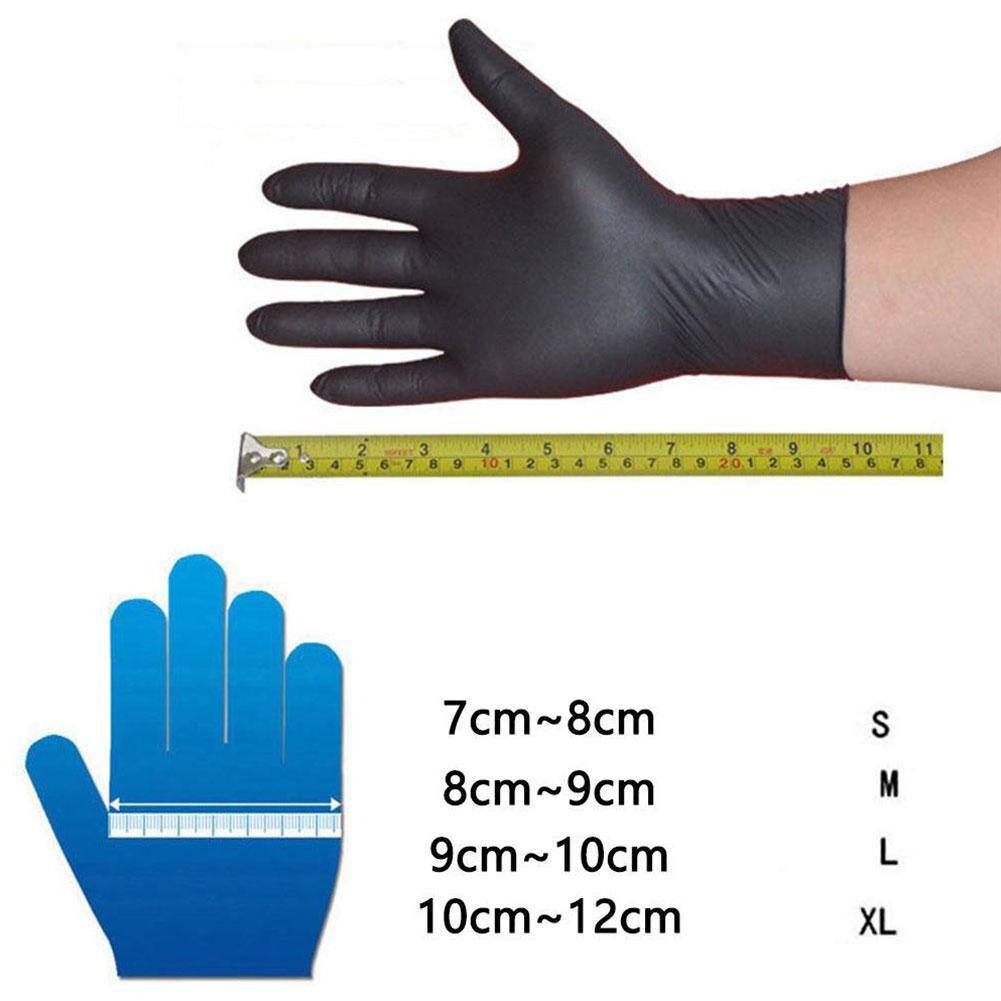 10 Pack PVC Thick And Durable Disposable Gloves Food Grade Latex Protection Nitrile Labor Protection Kitchen Work Transparent