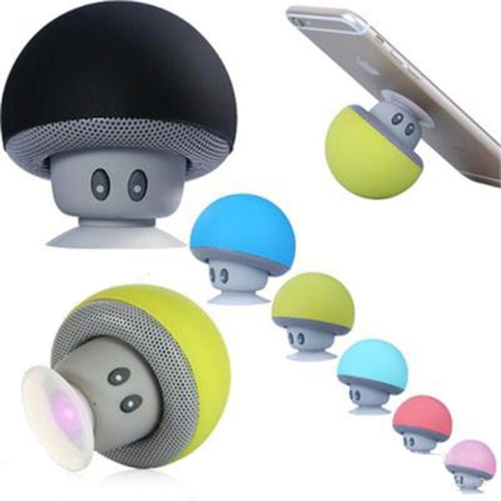Mini Mushroom bluetooth Speakers Draadloze Sport Outdoor Draagbare bluetooth Luidspreker met Microfoon Voor iPhone Samsung Smart phone