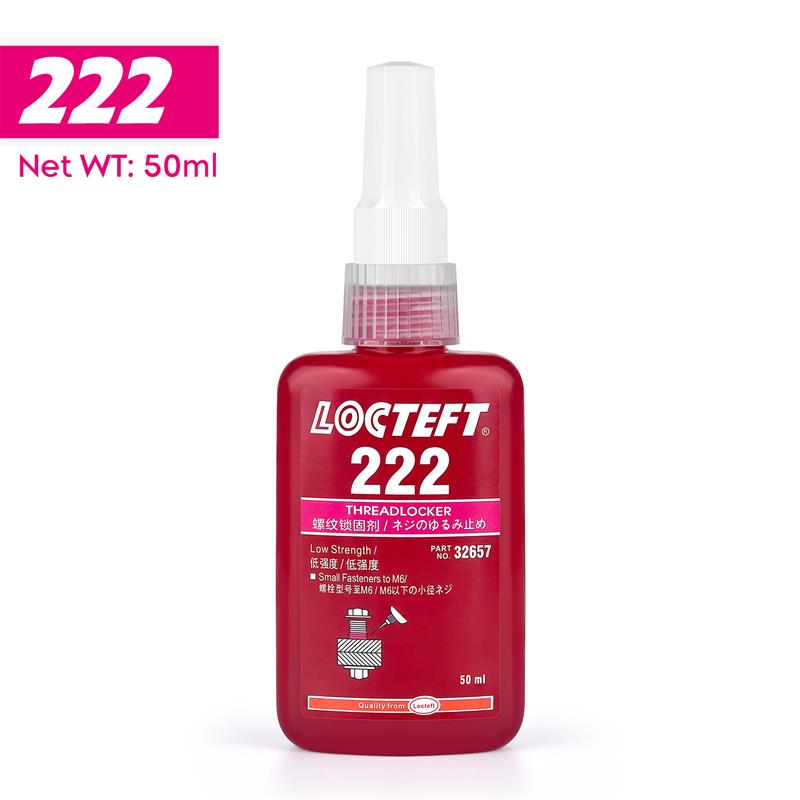 50ml Threadlocker Screw Glue Quickly Cured Thread Locking Agent Anaerobic Adhesive Corrosion-Resistant Anti-Loosening Glue: Blue