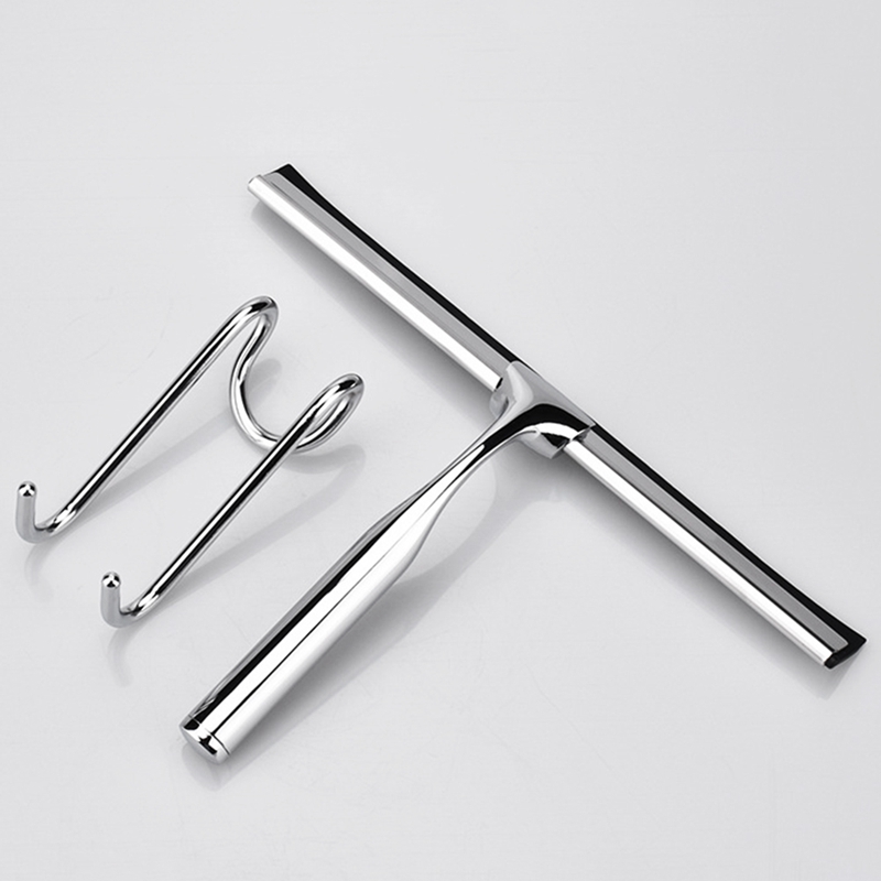 Glass Wiper Stainless Steel Window Wiper Car Bathroom Glass Cleaning Glass Wiper