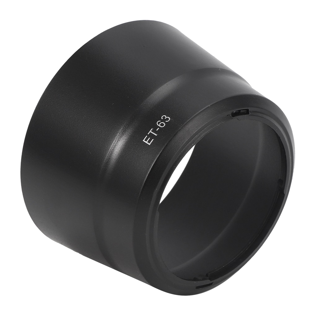 Lente hood len accesorios ET‑ 63 lente Hood Cámara montaje plástico adecuado para ef-s 55 ‑ 250mm f4 ‑ 5 6 IS lentes
