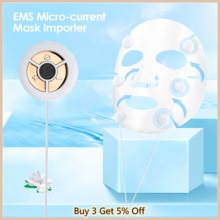 Ems Micro-Huidige Masker Importeur Huidverstrakking Lifting Apparaat Gezichtsverzorging Massage Tool Schoonheid Instrument