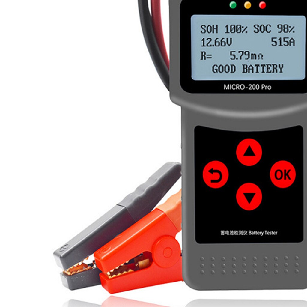 12V 40-2000CCA 3-220AH Auto Car Load Battery Tester Test Tool