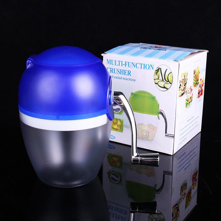 Hand-cranked ice machine small home manual ice-sand ice machine Mini ice machine