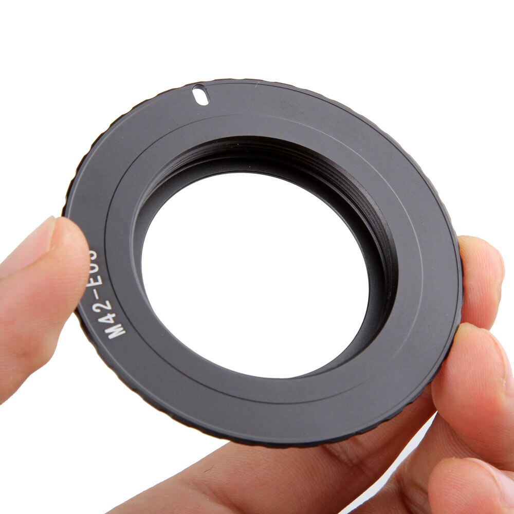 Elektronische Chip 9 Af Bevestig M42 Mount Lens Adapter Voor Canon Eos 5D Mark Iii 5D3 5D Mark Ii 5D2 6D 70D 80D 650D 750D 700D