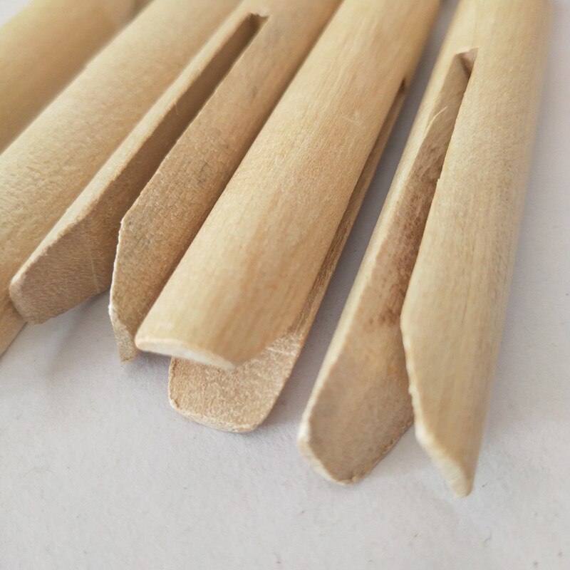 Hand Made Diy Huishoudelijke Decoratie Snack Zak Afdichting Clip Houten Handwerk Ornamenten