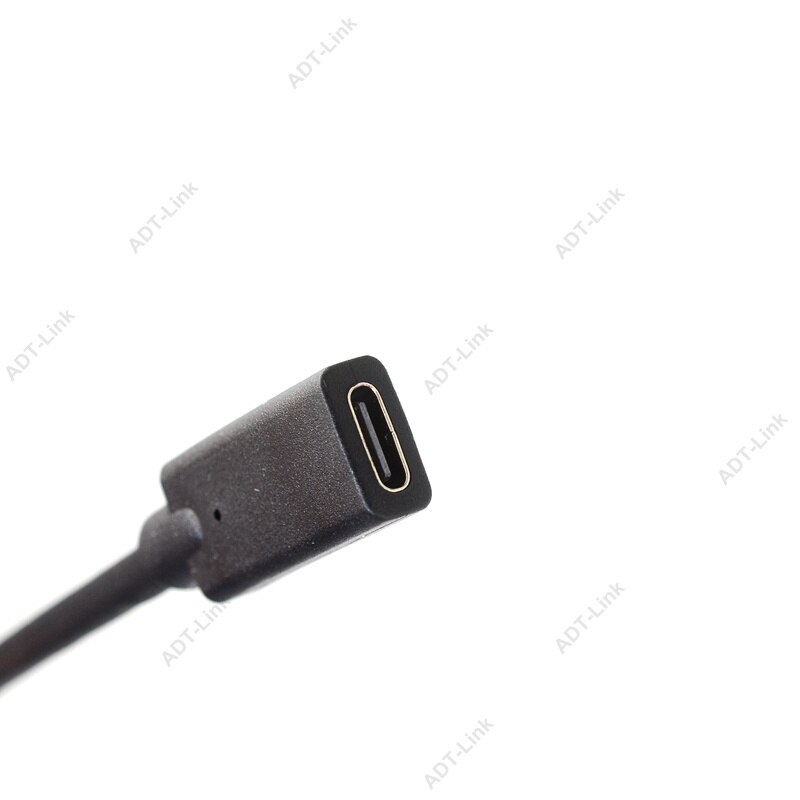 Winkel USB C Verlängerung Kabel Typ C Extender Cord USB-C Thunderbolt 3 für MacBook Pro Nintend Schalter USB 3,1 USB verlängerung Kabel