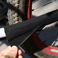 Neopren cykelpleje kæde opstillede skærme cykelramme kædebeskytter mtb cykelpleje vagt dæksel kædestag