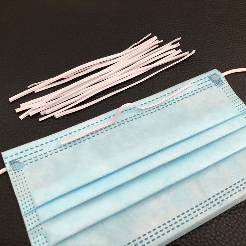 Mascarilla facial de goma elástica, 1 rollo de 3mm, 1000 metros, banda elástica, cuerda