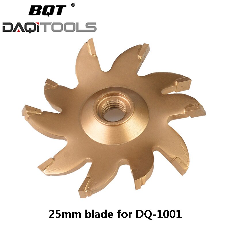 Bqt bærbar elektrisk beton murstensvæg chaser maskine væg rillesav skæremaskine notching maskine 25mm 35mm klinge: 25mm blade dq -1001