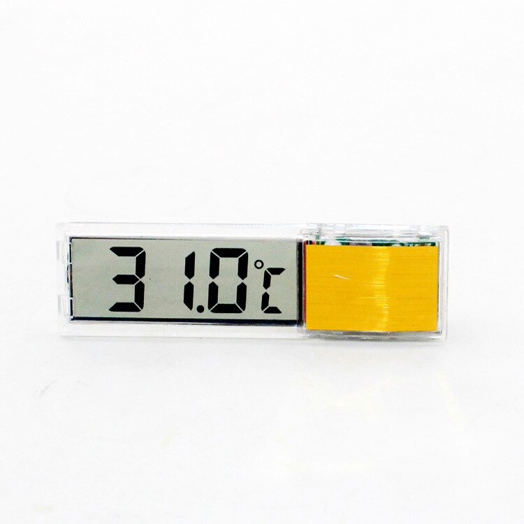 LCD 3D Digital Thermometer Wasserdicht Gefrierschrank Aquarium Thermometer 2 Sekunden Digital Sensor nasser Fisch Panzer Dekoration
