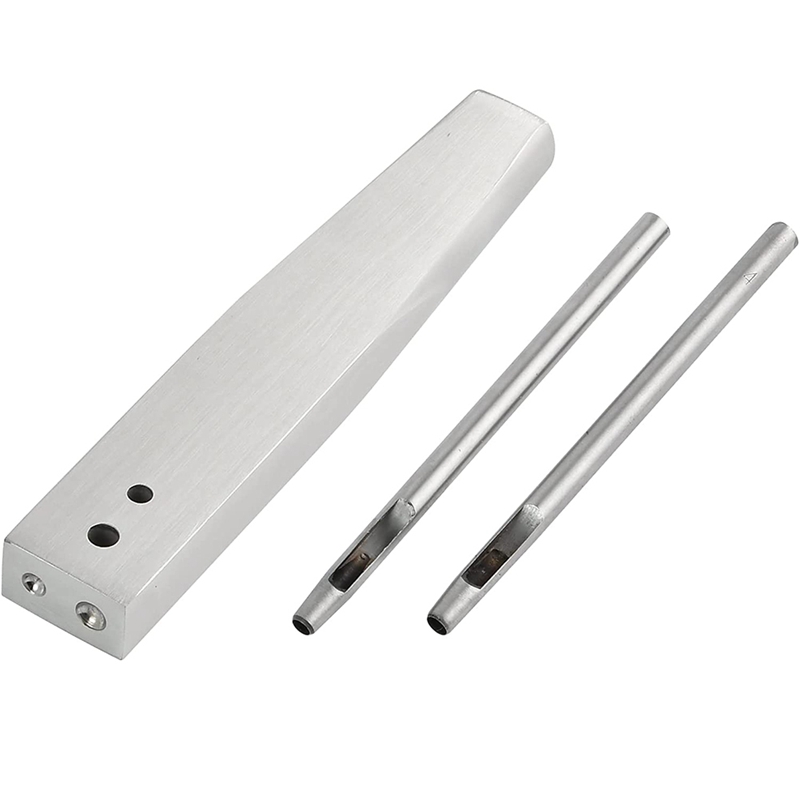 43Pcs Koperen Klinknagels En Bramen, 4 Maten Koperen Klinknagel En Bramen Assortiment Kit, voor Riemen Portefeuilles Halsbanden Leer Werken