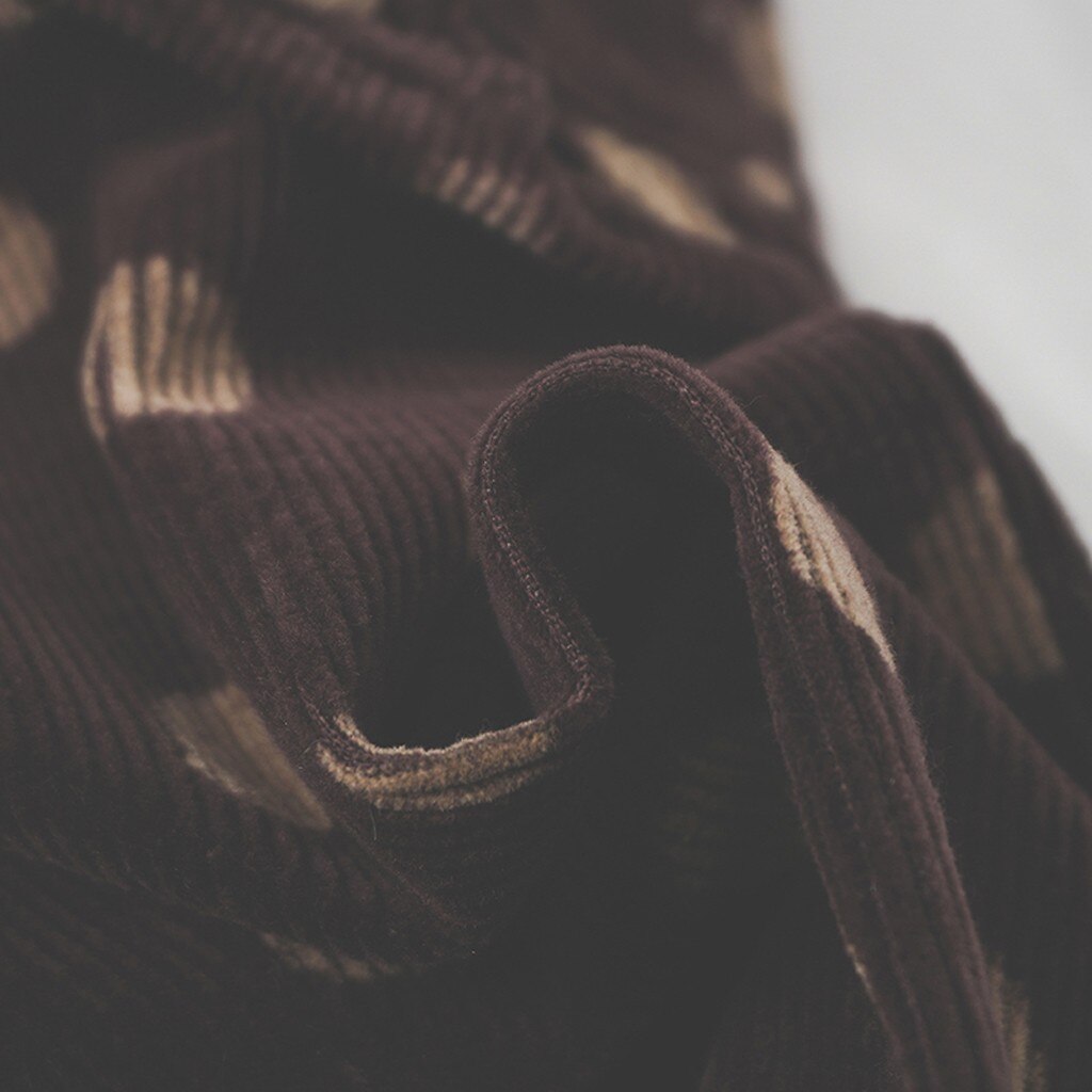 Peuter kinderen baby jongens meisjes broek corduroy herfst warme strik losse effen broek broeken voor meisjes kinderen kinderen broek  #12.6