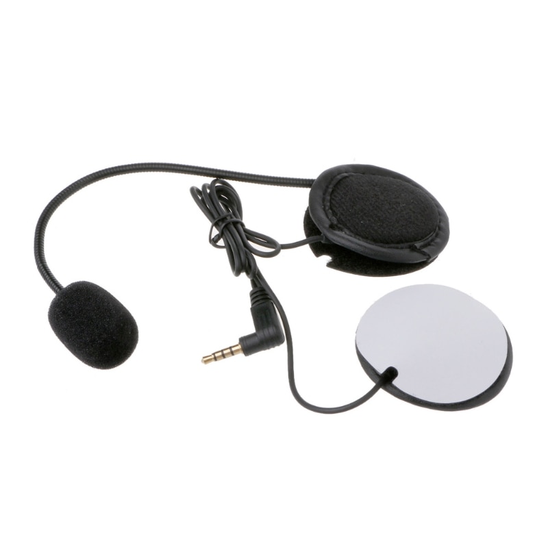 Mikrofon Lautsprecher Weichen Kabel Headset Zubehör für Motorrad Helm Bluetooth Sprechanlage Gegensprechanlage Arbeit mit Jedem 3,5-mm-stecker