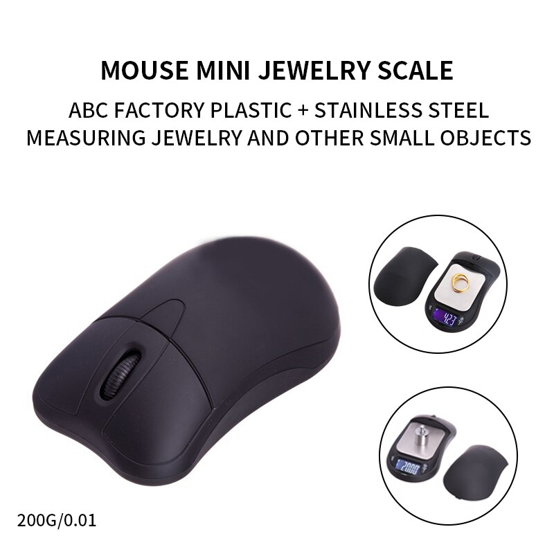 Junejour 200g/0,01 hoch-präzision waage schmuck elektronische waage Mini Küche Skala Gramm Elektronische Waagen