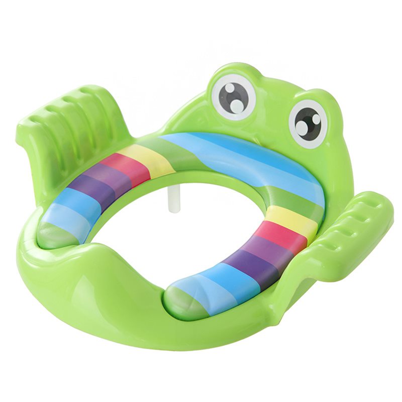 Baby Töpfchen Sitz kinder Töpfchen Baby Wc Sitz Mit Einstellbare Leiter Kind Wc Ausbildung Klapp Sitz: Green