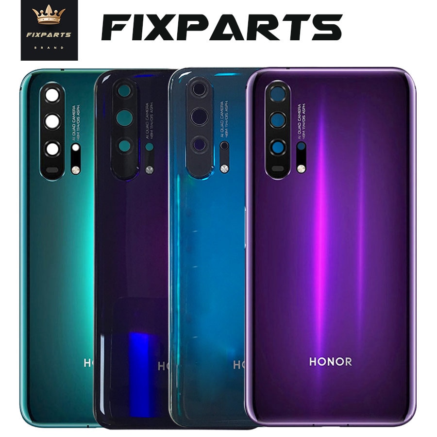 Originele Cover Voor Huawei Honor 20 Pro Terug Batterij Cover Deur Achter Glas Behuizing Case Voor Huawei Honor20 Honor 20 batterij Cover