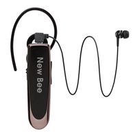 Wireless Bluetooth Headphones Earphone Headset BT4.0 CSR4.0 Noise Cancelling Microphone Driving Travel for Bee 634A: Black