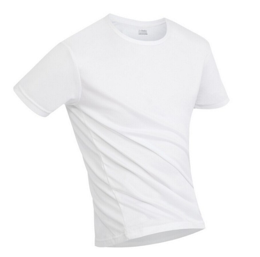Anti dirty vandtæt #39 sports t-shirt åndbar nano quick dry skjorte top: Xxxl / Hvid
