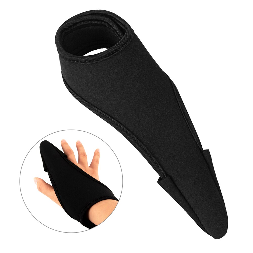 Gants de pêche doigt pêche simple protège-doigts antidérapant garde de pêche pour Index pêche doigt décrochage