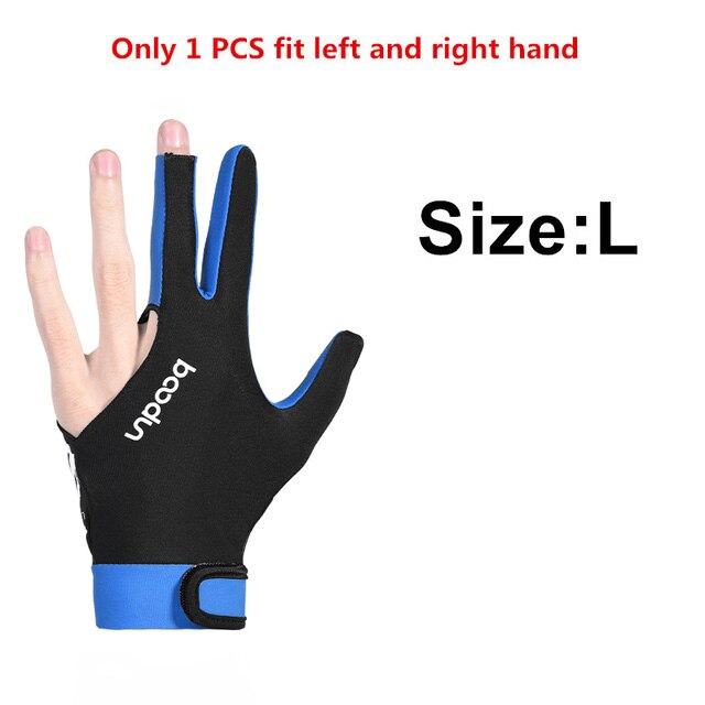 Gants De Billard 3 Doigts Lot De 2 - Main Droite Et Gauche Pour Homme Et Femme