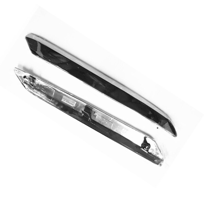 Couverture de décoration de bande de garniture argentée de Chrome de pare-chocs avant de voiture pour Peugeot Citroen C5