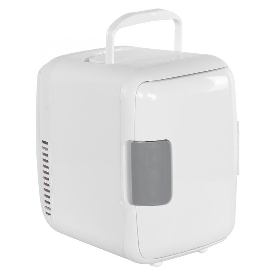 4L Portable Single Door Refrigerator For Heating Cooling Mini Travel Car Fridge Freezer Desktop Cooler Cooling Box for Home Dorm
