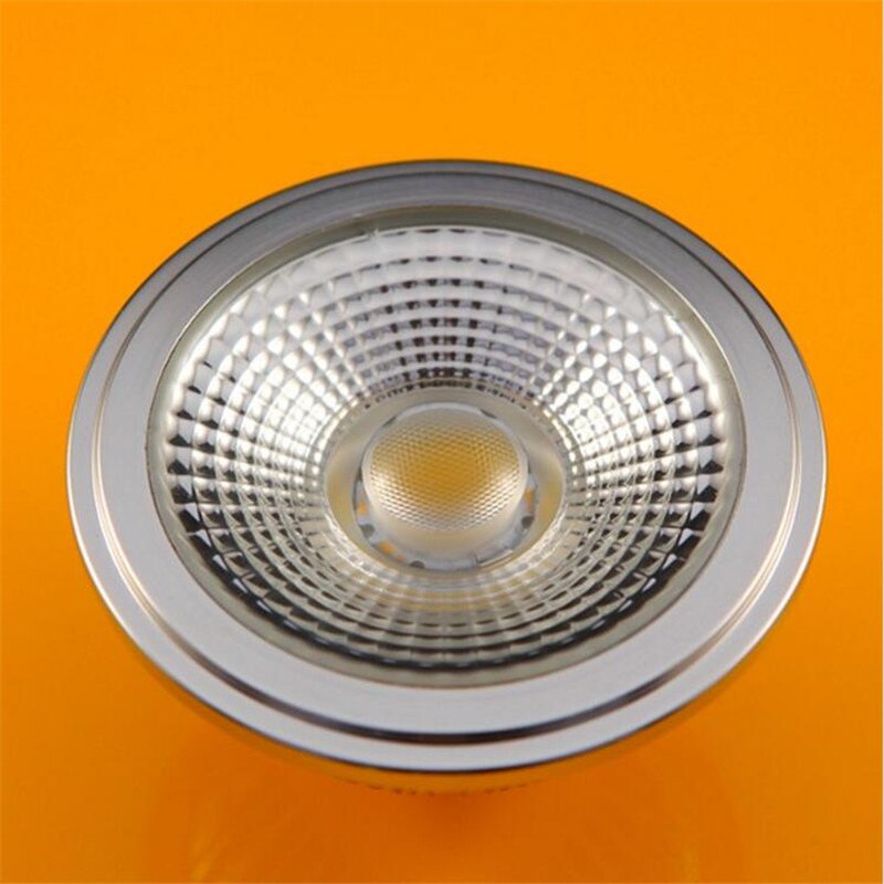 Bombilla LED superbrillante AR111, 15W, COB, AR111, QR111, G53, GU10, lámpara LED regulable, CA de 110V/220V/CC de 12V, 1 pieza