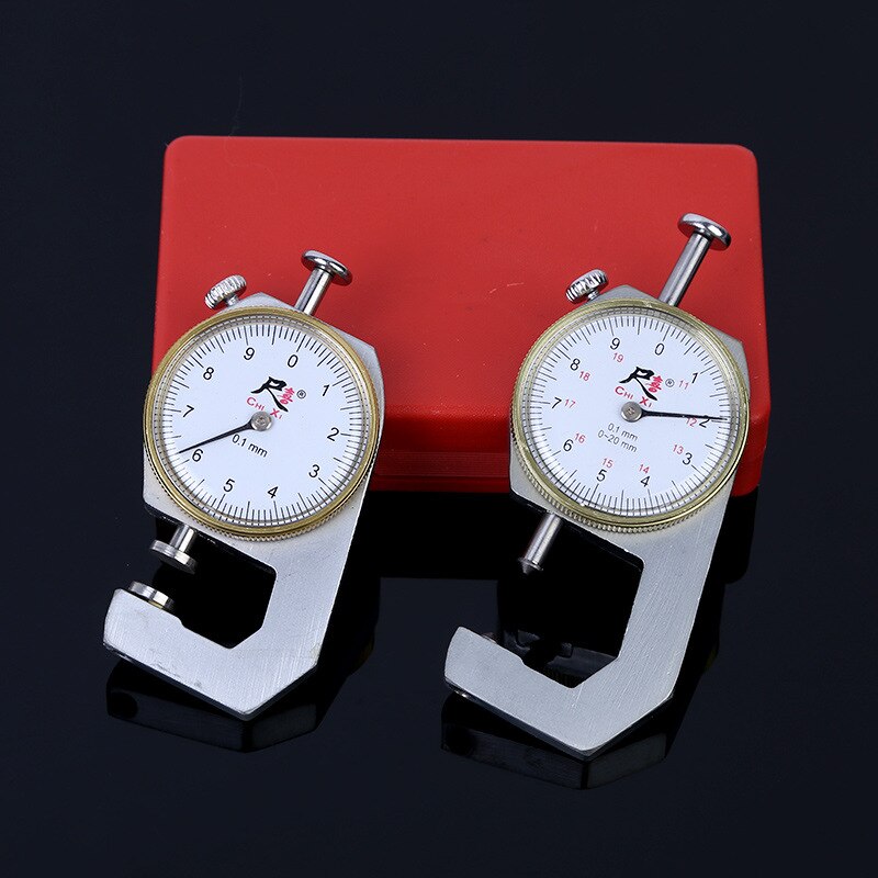 0-10mm/0.1mm Wybierz skórzany miernik grubości papieru miernik próbnik robić pusta rura lub okrągłe rury robić pomiaru suwmiarki