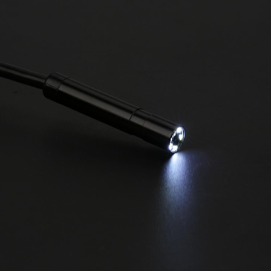 Cámara de inspección USB, endoscopio impermeable, boroscopio, serpiente, 15 metros, 6LED, USB2.0