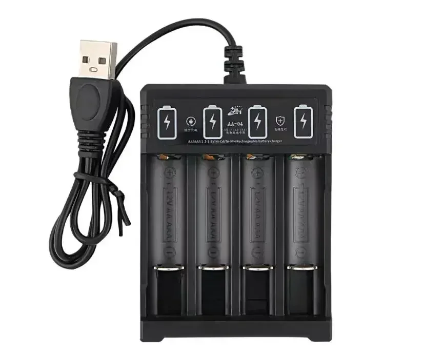 Batería recargable Original 1,2 V AA4800mAh + AAA3800mAh + cargador para ordenador reloj Radio videojuego cámara Digital AA AAAbattery