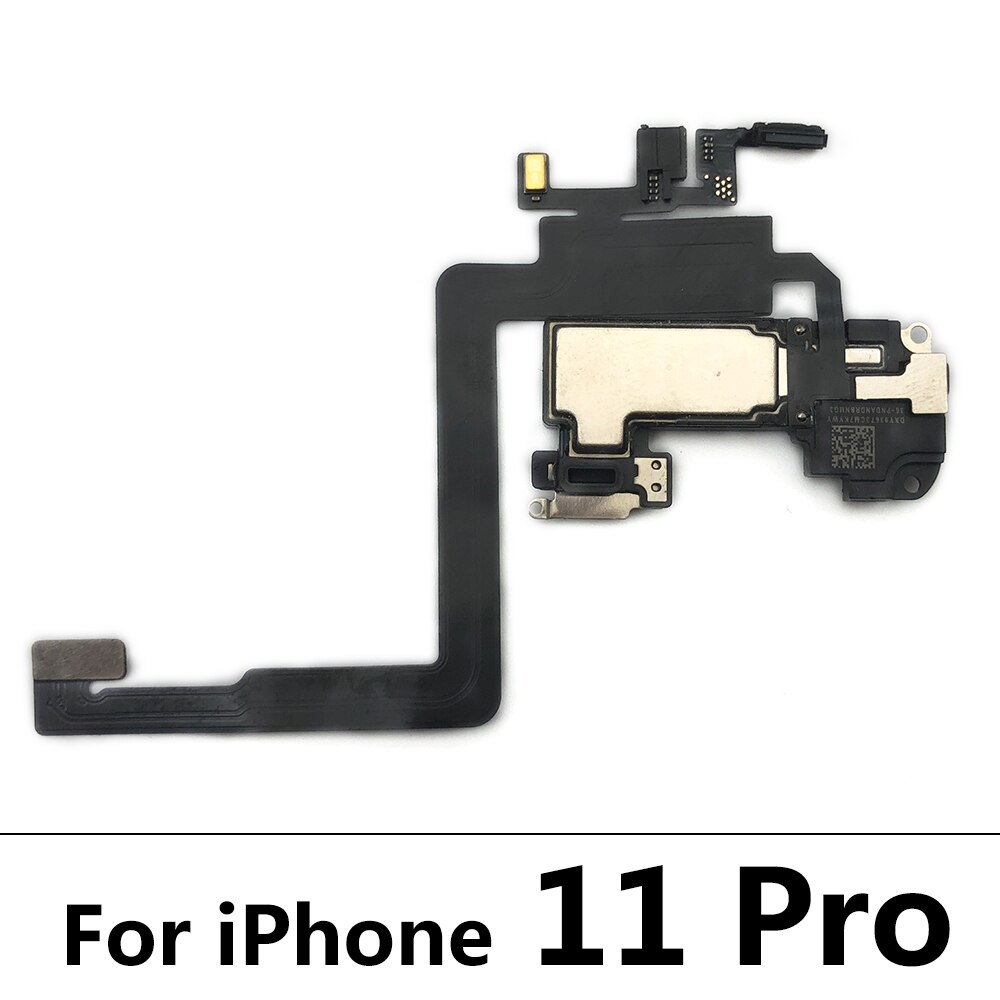 Original Ear Earpiece Flex For Iphone X XR XS 11 Pro Max Proximity Light Sensor Sound Earphone Speaker Flex Cable Assembly