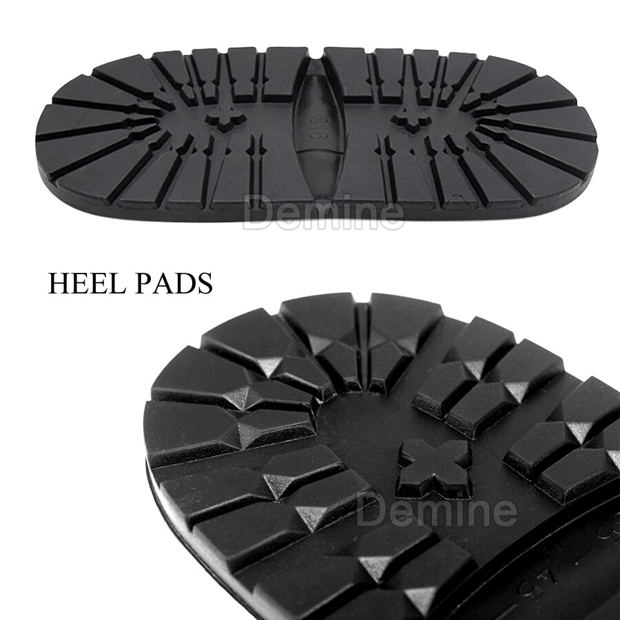 Demine Thick Rubber Outsoles Insole Anti-slip Business Shoes Boots Paste Bottom for Men and Women Apply DIY replacement Sole