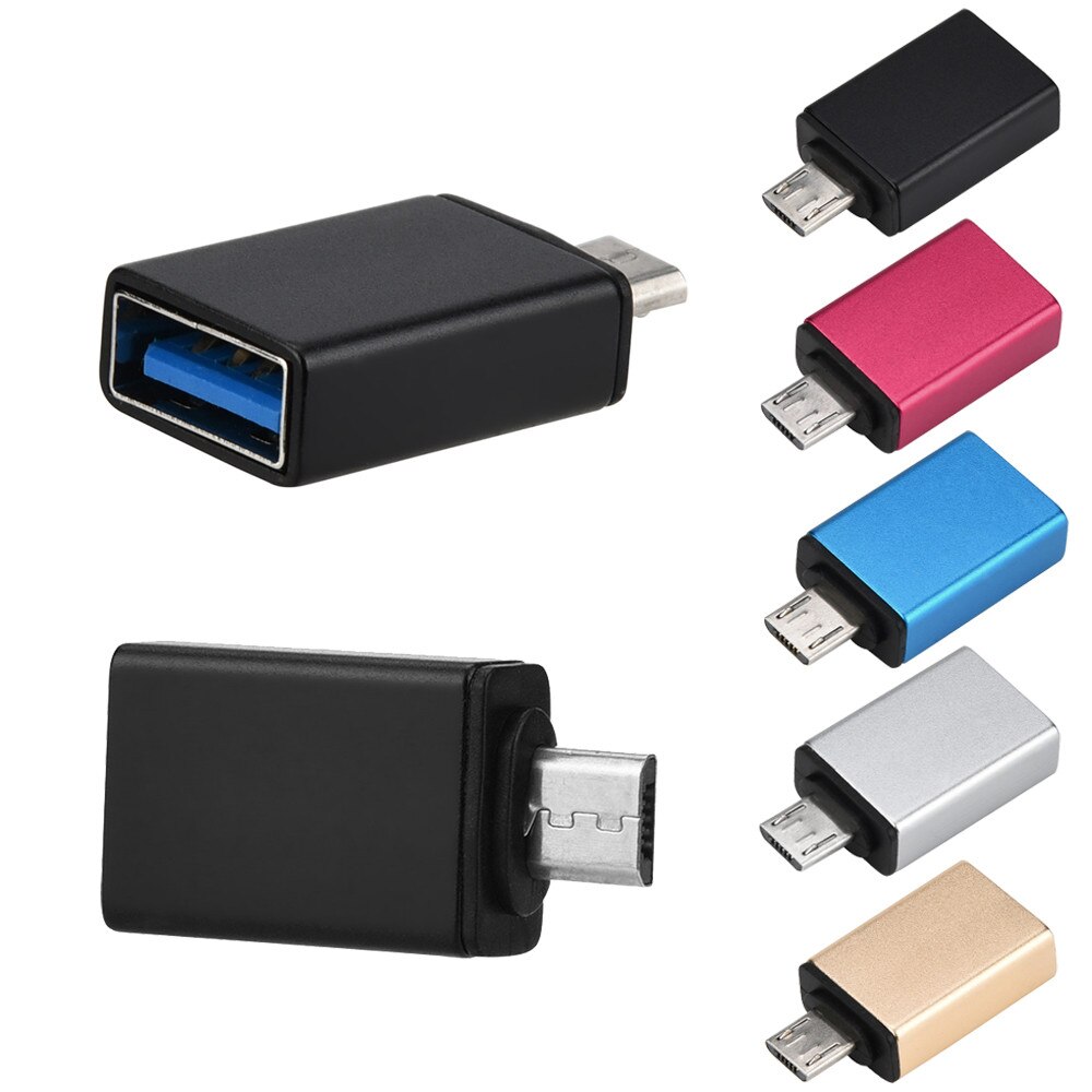 1PC Mini OTG Adapter Micro USB To USB OTG Mini Adapter Converter For Android SmartPhone Fast Speed
