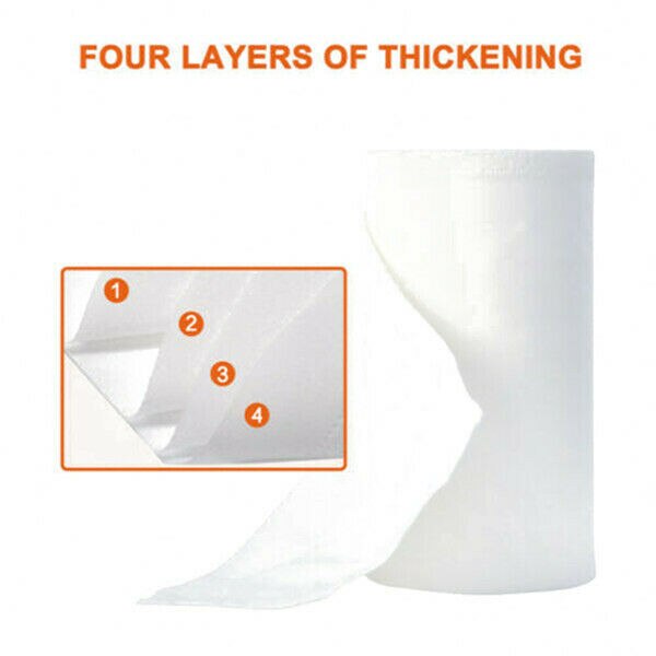 10 Rolls Toilet Paper Bulk Roll Bath Tissue Bathroom Pulp Soft 3 Ply Toilet Tissue