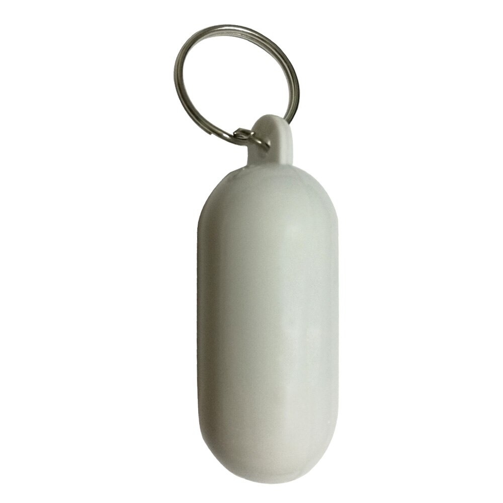 Kajak Schwimm Schlüsselring Fender Schwimmfähig Schlüssel Ring Marine Segelboot Float Kanal Keychain: White1